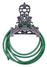 Load image into Gallery viewer, Cast Iron Wall Mounted Garden Hose Holder
