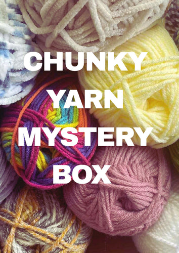 Chunky Yarn Mystery Box Bundle 1KG to 5KG
