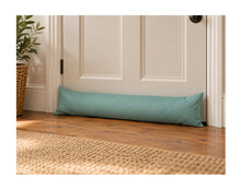 Load image into Gallery viewer, Mint Green Cotton 3ft Draught Excluder
