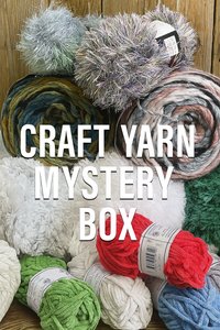 Craft Mystery Box Macrame Cord & Yarn Bundle 2KG