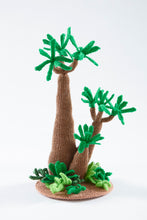 Load image into Gallery viewer, King Cole Dinosaur Land Knitting Book 1 to make T-Rex, Triceratops &amp; Diplodocus Knitted Toys
