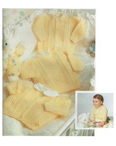 Peter Gregory Early Days Baby Outfits Knitting & Crochet Booklet (EX1)