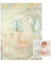 Load image into Gallery viewer, Peter Gregory Early Days Baby Outfits Knitting &amp; Crochet Booklet (EX1)