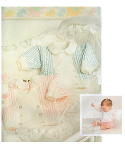 Peter Gregory Early Days Baby Outfits Knitting & Crochet Booklet (EX1)