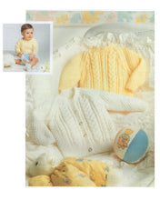 Load image into Gallery viewer, Peter Gregory Early Days Baby Outfits Knitting &amp; Crochet Booklet (EX1)