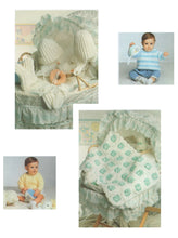 Load image into Gallery viewer, Peter Gregory Early Days Baby Outfits Knitting &amp; Crochet Booklet (EX1)