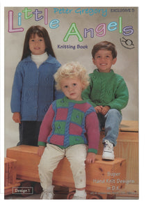 Peter Gregory Little Angels Kids Clothes Knitting Booklet (EX5)