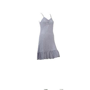 Slenderella 'Gaspe' Ladies Strappy Floral Chemise UK Small - Extra Large (Purple)