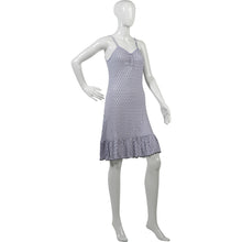 Load image into Gallery viewer, Slenderella &#39;Gaspe&#39; Ladies Strappy Floral Chemise UK Small - Extra Large (Purple)