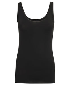 Slenderella 'Gaspe' Ladies Microfibre Tank Vest Top UK 10 - 20 (3 Colours)