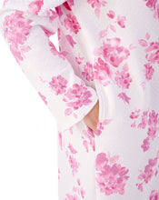 Load image into Gallery viewer, Slenderella Ladies Bold Floral Mock Quilt Wrap Dressing Gown (2 Colours)