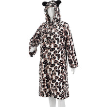 Load image into Gallery viewer, Slenderella Ladies Animal Print Pullover Slouch (Medium or Large)