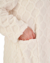 Load image into Gallery viewer, Slenderella Ladies Honeycomb Fleece Button Dressing Gown (2 Colours)