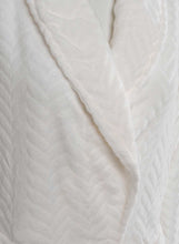 Load image into Gallery viewer, Slenderella Ladies Luxury Zig Zag Fleece Dressing Gown (3 Colours)