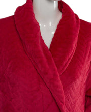 Load image into Gallery viewer, Slenderella Ladies Luxury Zig Zag Fleece Dressing Gown (3 Colours)