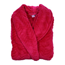 Load image into Gallery viewer, Slenderella Ladies Luxury Zig Zag Fleece Dressing Gown (3 Colours)