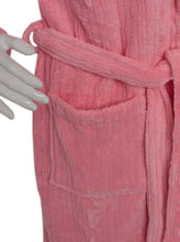 Load image into Gallery viewer, Slenderella Ladies Luxury Ribbed Fleece Dressing Gown (2 Colours)