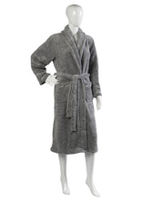 Load image into Gallery viewer, Slenderella Ladies Super Soft Charcoal Fleck Dressing Gown (2 Colours)