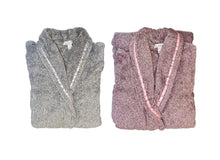 Load image into Gallery viewer, Slenderella Ladies Super Soft Charcoal Fleck Dressing Gown (2 Colours)