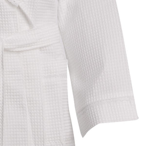 Slenderella Ladies Lightweight Waffle Robe with Lace Trim (5 Colours)