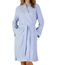Load image into Gallery viewer, Slenderella Ladies Lightweight Plain Waffle Robe (5 Colours)