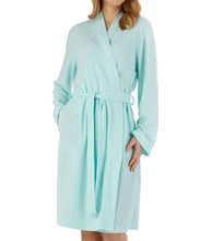 Load image into Gallery viewer, Slenderella Ladies Lightweight Plain Waffle Robe (5 Colours)