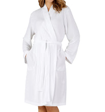 Load image into Gallery viewer, Slenderella Ladies Lightweight Plain Waffle Robe (5 Colours)