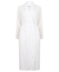 Slenderella Ladies Lightweight Waffle Robe with Shawl Collar (6 Colours)
