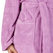 Load image into Gallery viewer, Slenderella Floral Embossed Shawl Collar Dressing Gown (5 Colours)