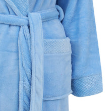 Load image into Gallery viewer, Slenderella Shawl Collar Wrap Robe with Waffle Detail (Small - XXXL)