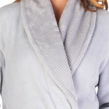 Load image into Gallery viewer, Slenderella Shawl Collar Wrap Robe with Waffle Detail (Small - XXXL)