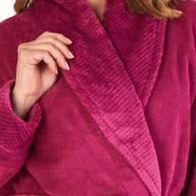 Load image into Gallery viewer, Slenderella Shawl Collar Wrap Robe with Waffle Detail (Small - XXXL)