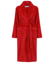 Load image into Gallery viewer, Slenderella Shawl Collar Wrap Robe with Waffle Detail (Small - XXXL)
