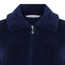Load image into Gallery viewer, Slenderella Zip Up Waffle Fleece Dressing Gown (7 Colours)