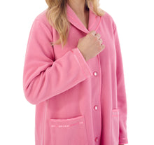 Load image into Gallery viewer, Slenderella Anti Pill Polar Fleece Button Up Dressing Gown (3 Colours)