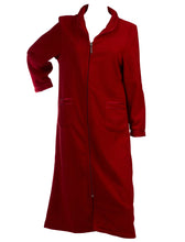 Load image into Gallery viewer, Slenderella Anti Pill Polar Fleece Zip Up Dressing Gown (4 Colours)