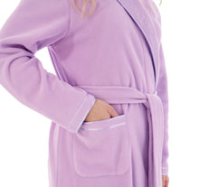Load image into Gallery viewer, Slenderella Anti Pill Polar Fleece Shawl Collar Dressing Gown (4 Colours)