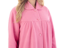 Load image into Gallery viewer, Slenderella Anti Pill Button Up Peter Pan Collar Dressing Gown (3 Colours)