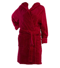 Load image into Gallery viewer, Slenderella Ladies Hooded Waffle Fleece Dressing Gown (4 Colours)