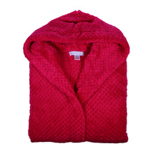 Load image into Gallery viewer, Slenderella Ladies Hooded Waffle Fleece Dressing Gown (4 Colours)