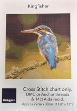 Load image into Gallery viewer, Habypro Cross Stitch Chart Only (Kingfisher)