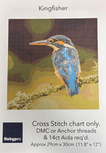 Load image into Gallery viewer, Habypro Cross Stitch Chart Only (Kingfisher)