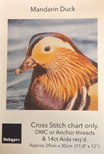 Load image into Gallery viewer, Habypro Cross Stitch Chart Only (Mandarin Duck)