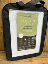 Load image into Gallery viewer, Cotton Fresh Fitted Bed Mattress Protector (Various Sizes)