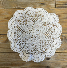 Load image into Gallery viewer, White Assorted Round Crochet Doilies - Pack of 6 (10")