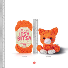 Load image into Gallery viewer, King Cole Itsy Bitsy Crochet Pattern Book A Day at the Farm by Jenny Davey
