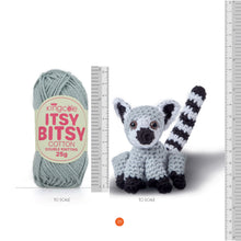 Load image into Gallery viewer, King Cole Itsy Bitsy Crochet Pattern Book A Day in the Jungle by Jenny Davey