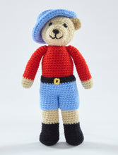 Load image into Gallery viewer, King Cole Joseph Bear Goes Fishing Story Book &amp; Crochet Pattern Booklet