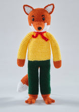 Load image into Gallery viewer, King Cole Joseph Bear Goes Fishing Story Book &amp; Crochet Pattern Booklet