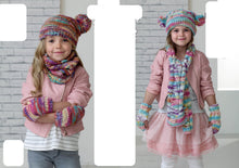 Load image into Gallery viewer, King Cole Bamboozle Knitting Pattern - Girls Winter Accessories (4391)
